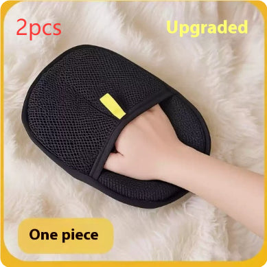 Pet Hair Remover Gloves for Clothes & Furniture