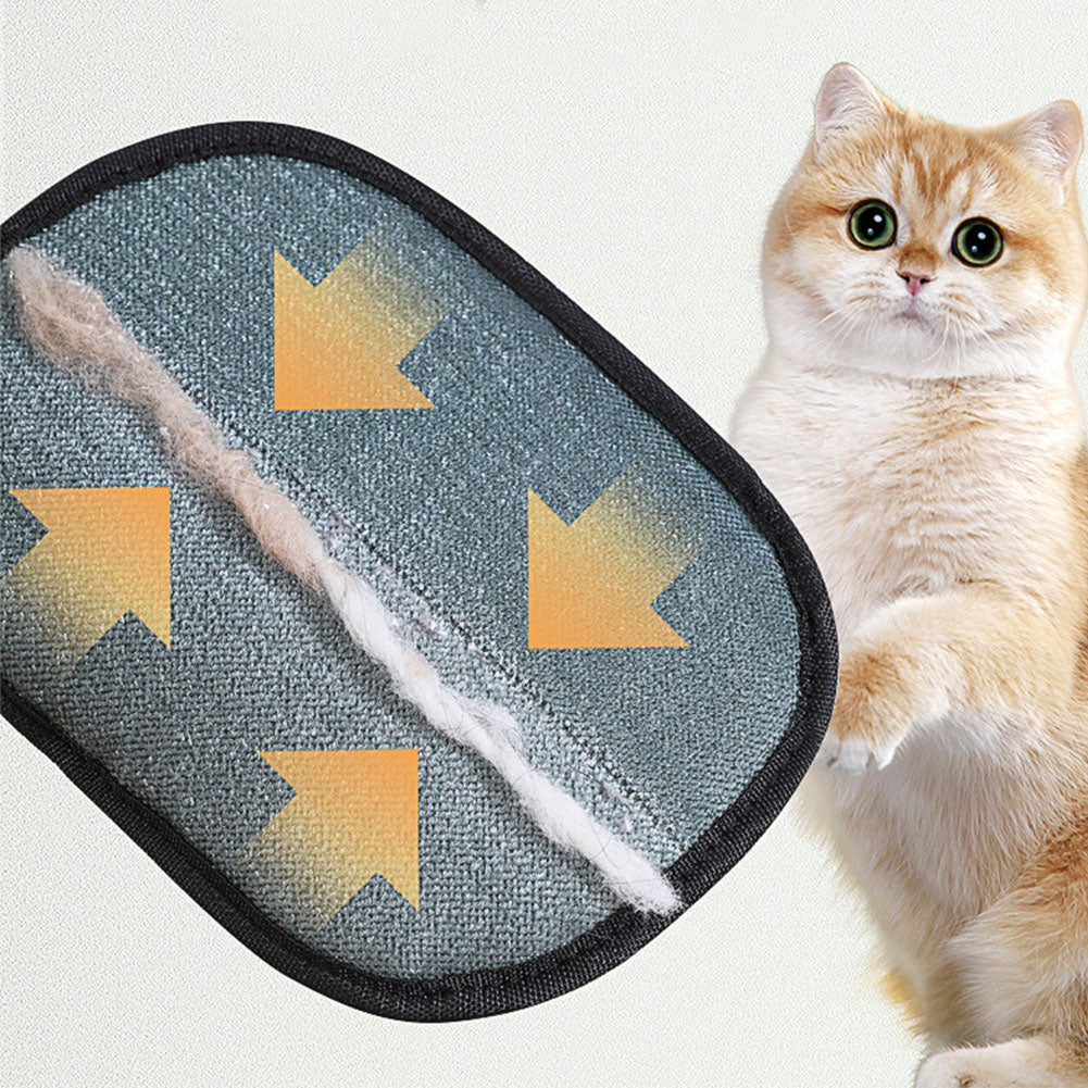 Pet Hair Remover Gloves for Clothes & Furniture