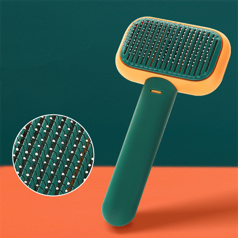 Self-Cleaning Pet Brush