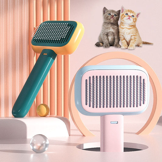 Self-Cleaning Pet Brush